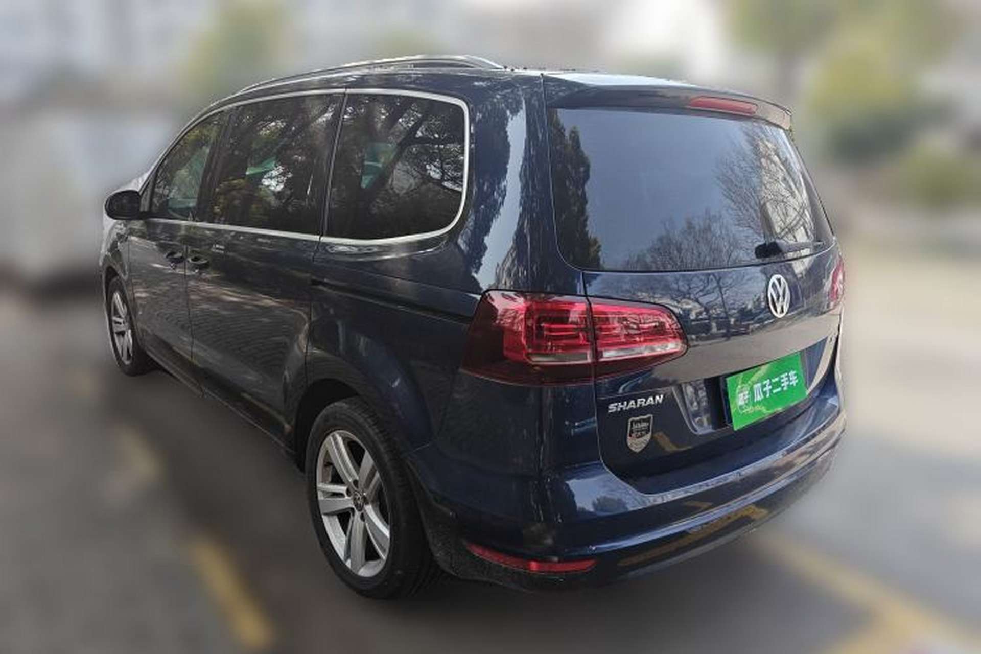 Used Volkswagen Sharan 2016 380TSI Comfort Edition 7-Seater Rear Left 45 Deg