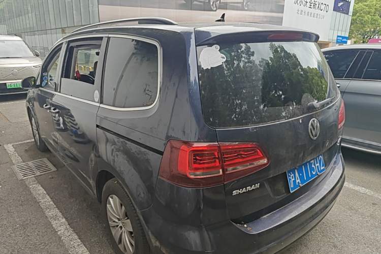 Used Volkswagen Sharan 2016 280TSI Enjoyment Model 7-Seater Rear Left 45 Deg