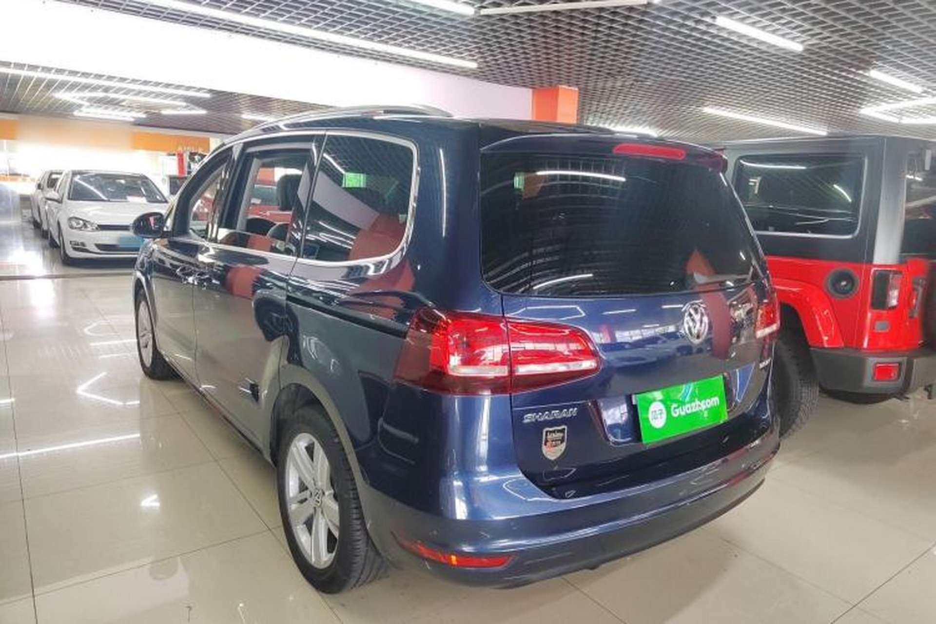 Used Volkswagen Sharan 2016 380TSI Comfort Edition 7-Seater Rear Left 45 Deg