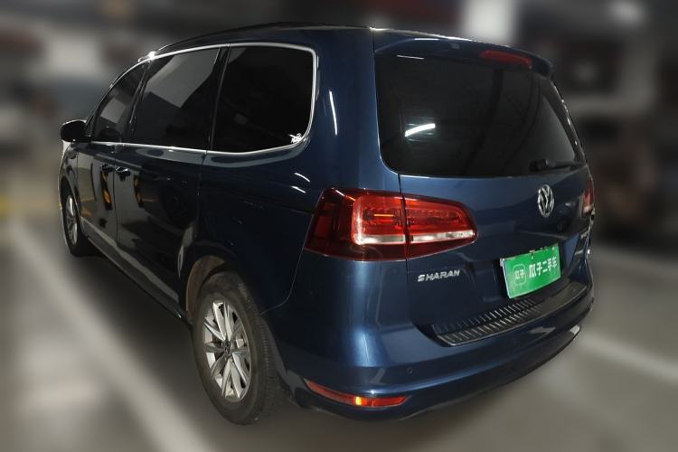 Used Volkswagen Sharan 2016 380TSI Clear Blue Limited Edition Rear Left 45 Deg