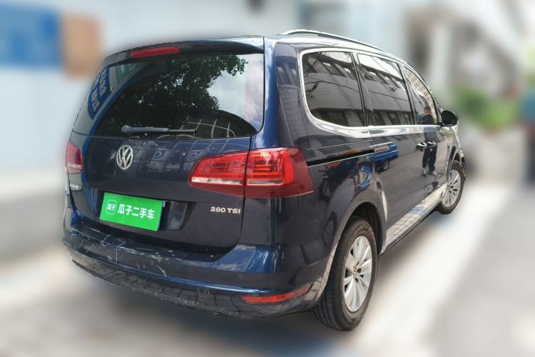 Used Volkswagen Sharan 2016 280TSI Enjoyment Model 7-Seater Rear Right 45 Deg