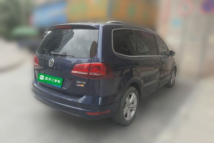 Used Volkswagen Sharan 2016 380TSI Comfort Edition 7-Seater Rear Right 45 Deg
