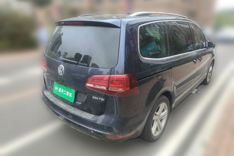 Used Volkswagen Sharan 2016 380TSI Comfort Edition 7-Seater Rear Right 45 Deg
