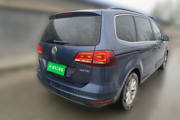 Used Volkswagen Sharan 2016 380TSI Clear Blue Limited Edition Rear Right 45 Deg