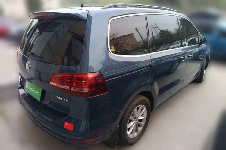 Used Volkswagen Sharan 2016 380TSI Clear Blue Limited Edition Rear Right 45 Deg