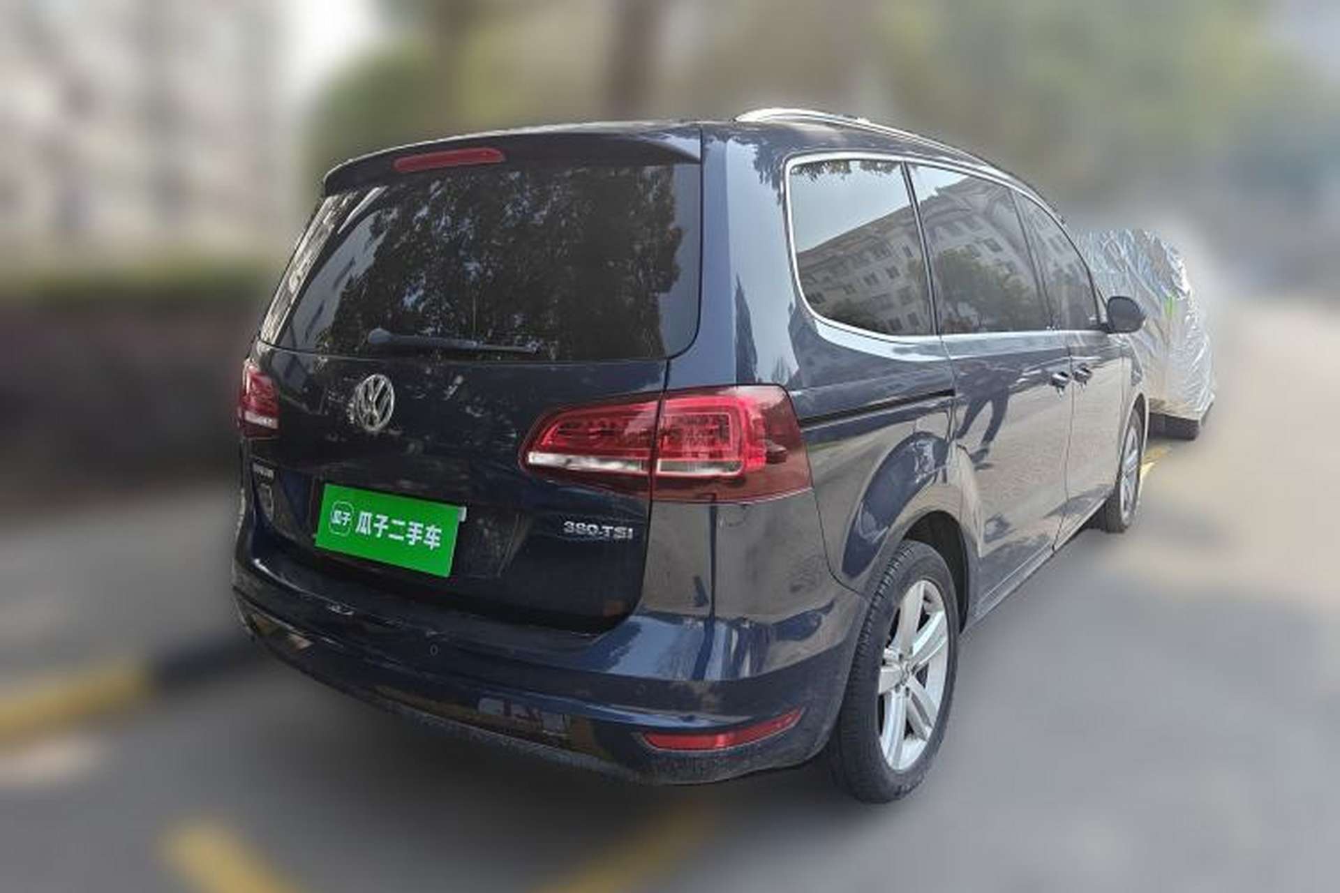 Used Volkswagen Sharan 2016 380TSI Comfort Edition 7-Seater Rear Right 45 Deg