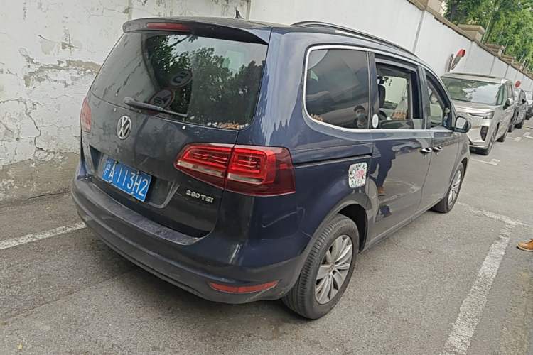 Used Volkswagen Sharan 2016 280TSI Enjoyment Model 7-Seater Rear Right 45 Deg