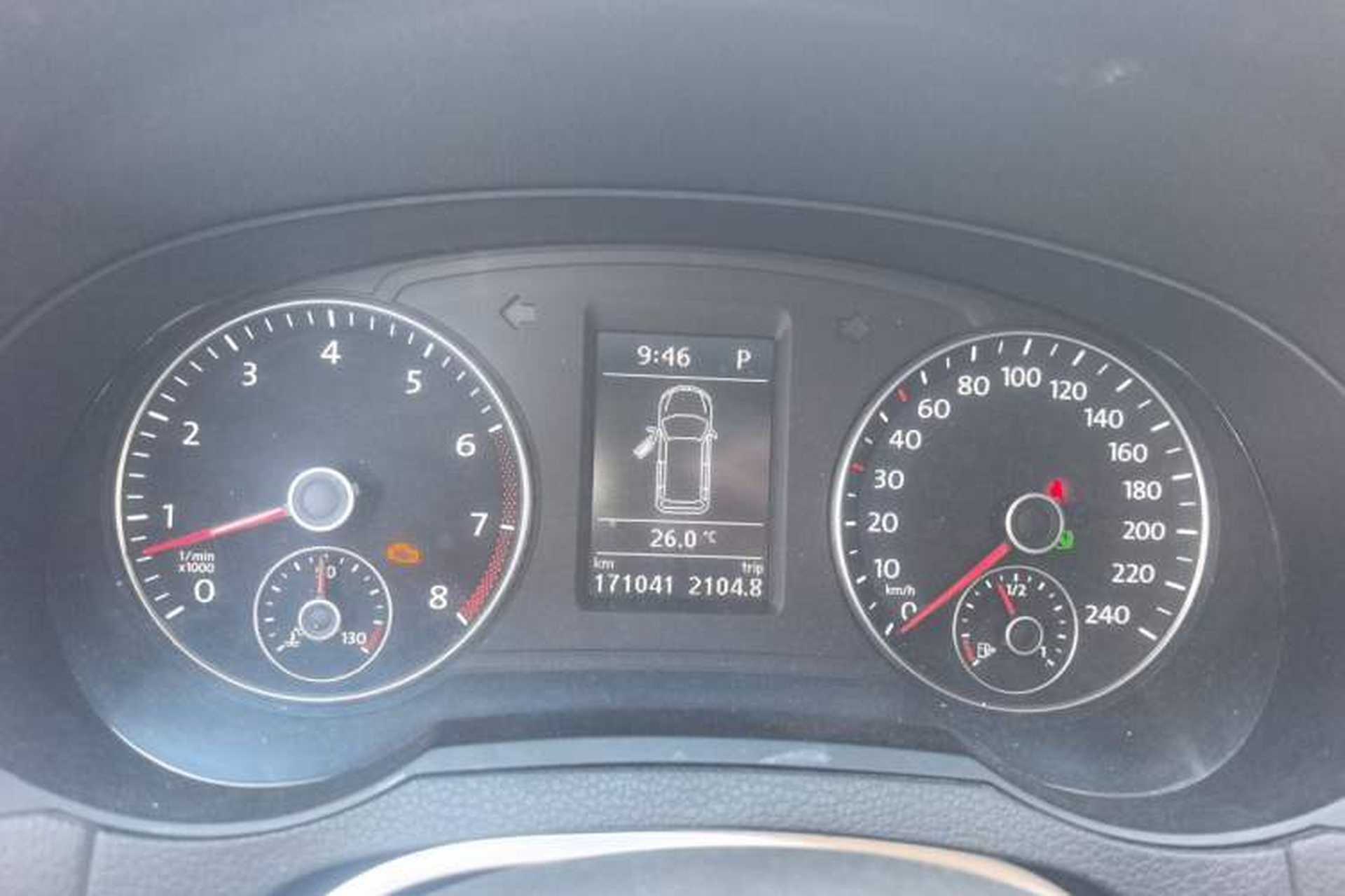 Used Volkswagen Sharan 2016 380TSI Comfort Edition 7-Seater Instrument Cluster