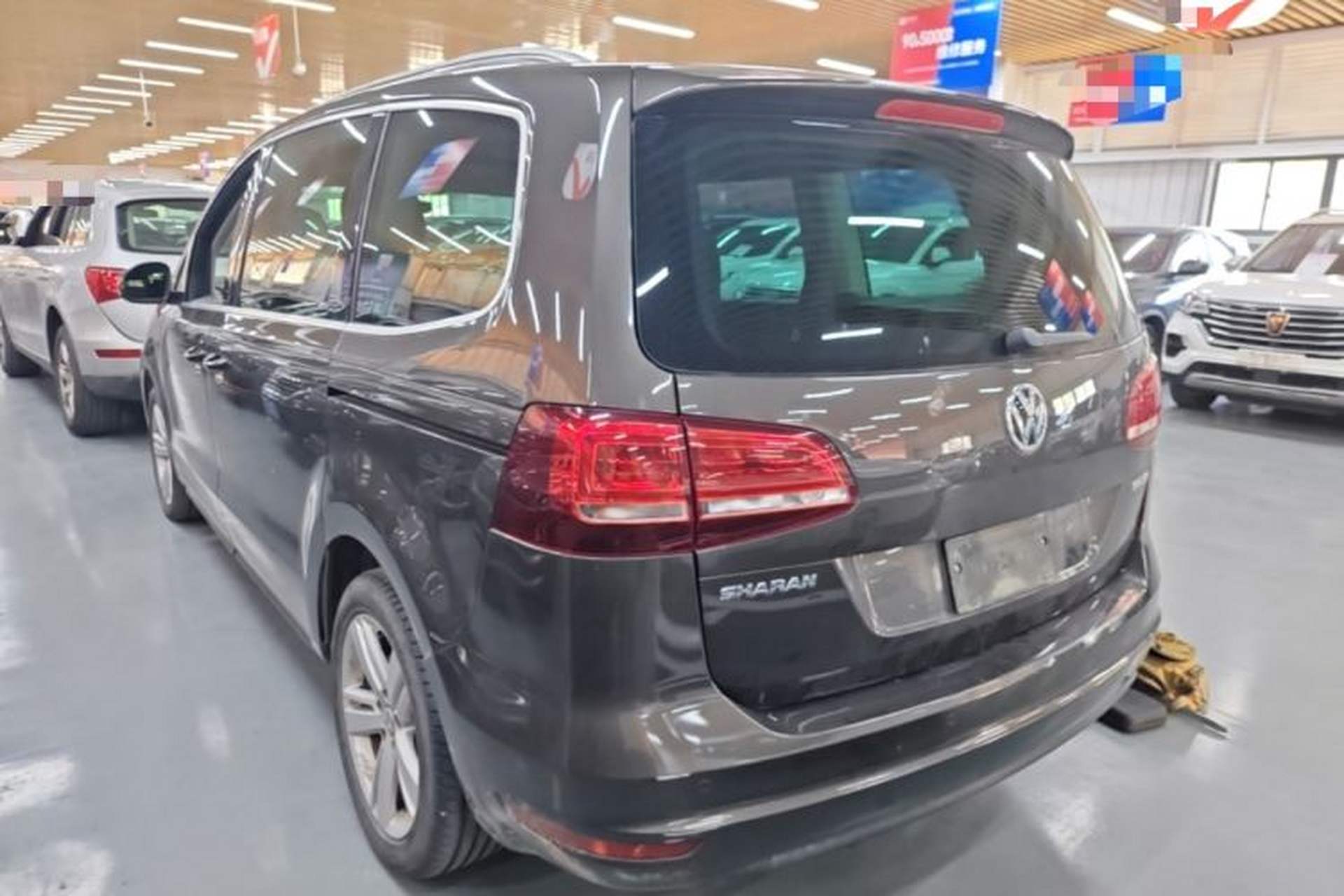 Used Volkswagen Sharan 2016 380TSI Comfort Edition 7-Seater Rear Left 45 Deg