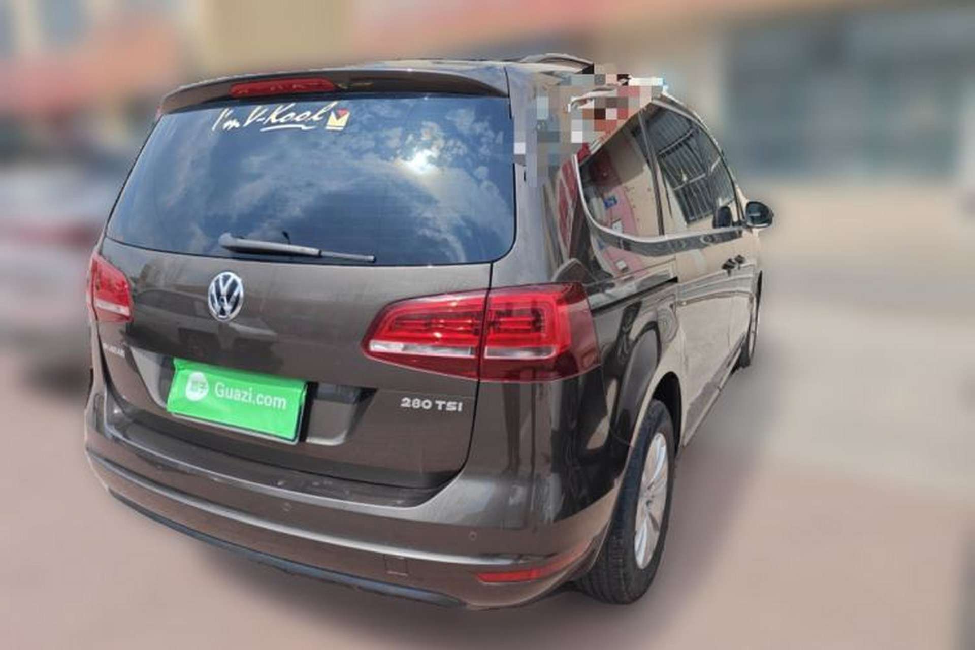 Used Volkswagen Sharan 2016 280TSI Enjoyment Model 7-Seater Rear Right 45 Deg