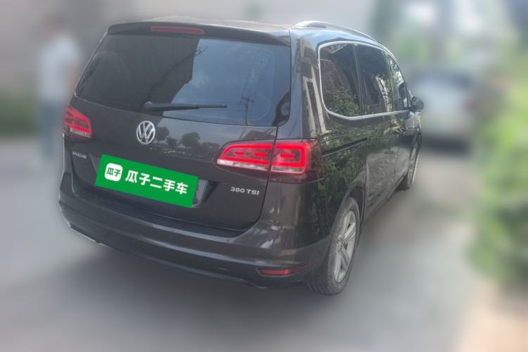 Used Volkswagen Sharan 2016 380TSI Comfort Edition 7-Seater Rear Right 45 Deg