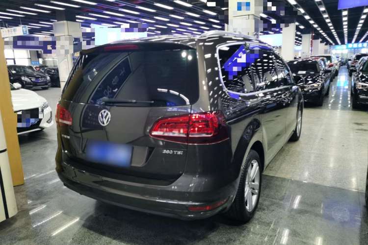 Used Volkswagen Sharan 2016 380TSI Comfort Edition 7-Seater Rear Right 45 Deg