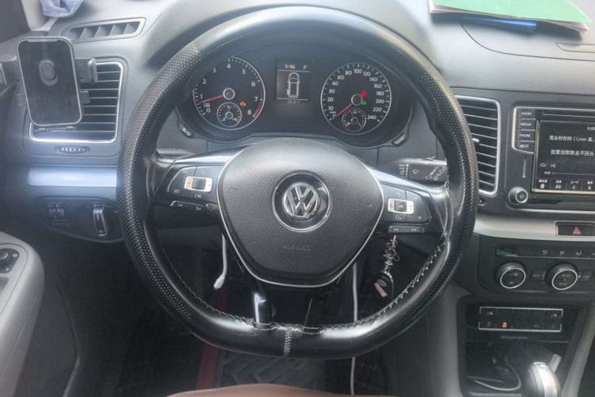 Used Volkswagen Sharan 2016 380TSI Comfort Edition 7-Seater Steering Wheel