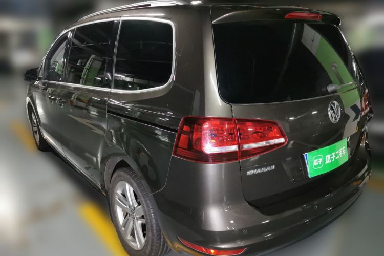 Used Volkswagen Sharan 2016 380TSI Comfort Edition 7-Seater Rear Left 45 Deg