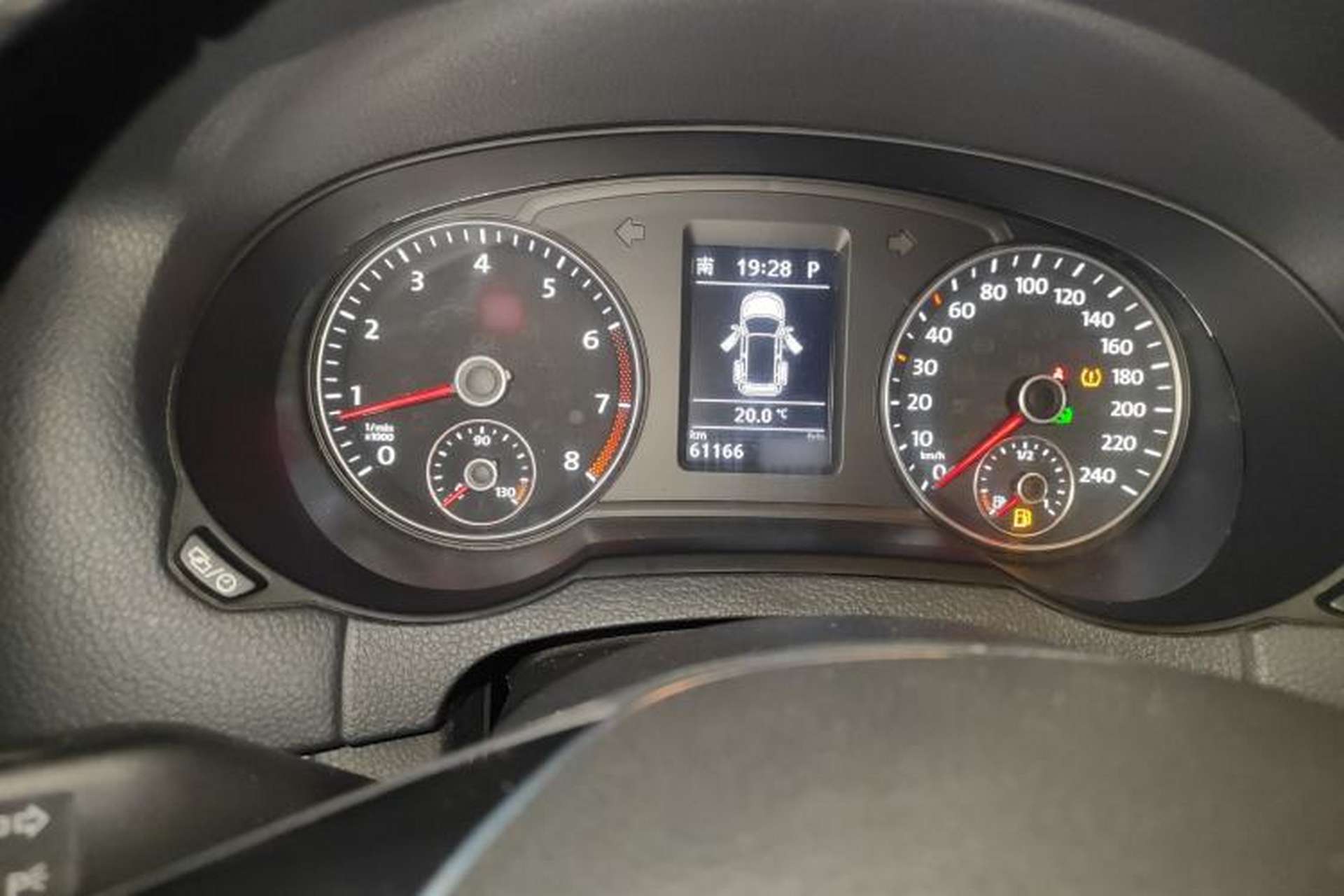Used Volkswagen Sharan 2016 380TSI Comfort Edition 7-Seater Instrument Cluster