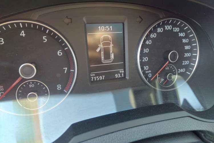 Used Volkswagen Sharan 2016 280TSI Enjoyment Model 7-Seater Instrument Cluster