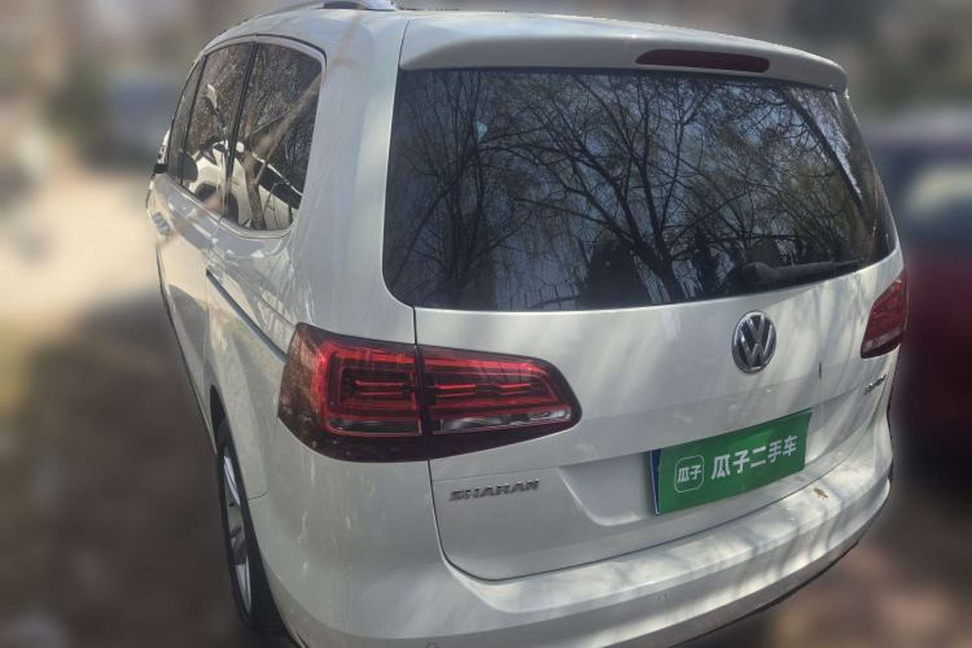Used Volkswagen Sharan 2016 380TSI Comfort Edition 7-Seater Rear Left 45 Deg
