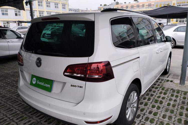 Used Volkswagen Sharan 2016 280TSI Enjoyment Model 7-Seater Rear Right 45 Deg