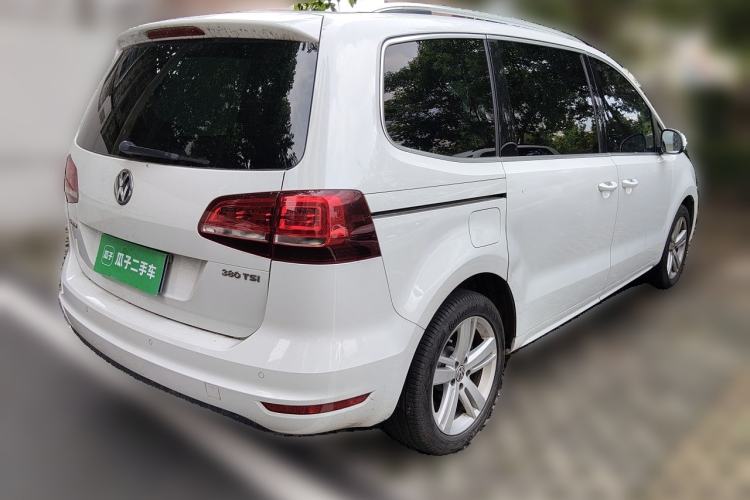 Used Volkswagen Sharan 2016 380TSI Comfort Edition 7-Seater Rear Right 45 Deg