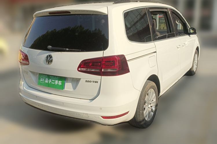 Used Volkswagen Sharan 2016 280TSI Enjoyment Model 7-Seater Rear Right 45 Deg