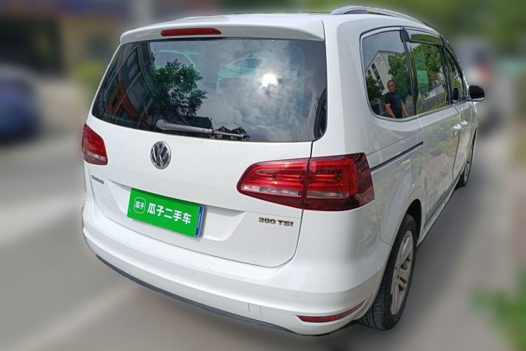 Used Volkswagen Sharan 2016 380TSI Comfort Edition 7-Seater Rear Right 45 Deg