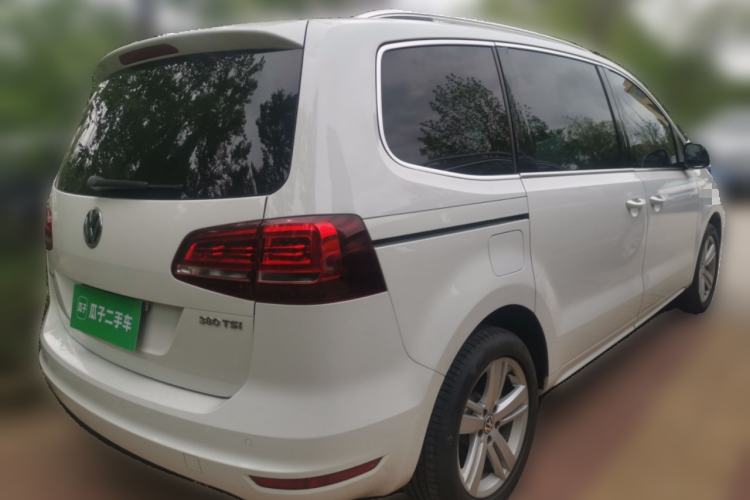Used Volkswagen Sharan 2016 380TSI Comfort Edition 7-Seater Rear Right 45 Deg