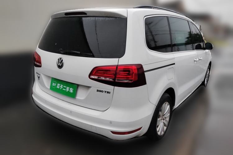 Used Volkswagen Sharan 2016 280TSI Enjoyment Model 7-Seater Rear Right 45 Deg