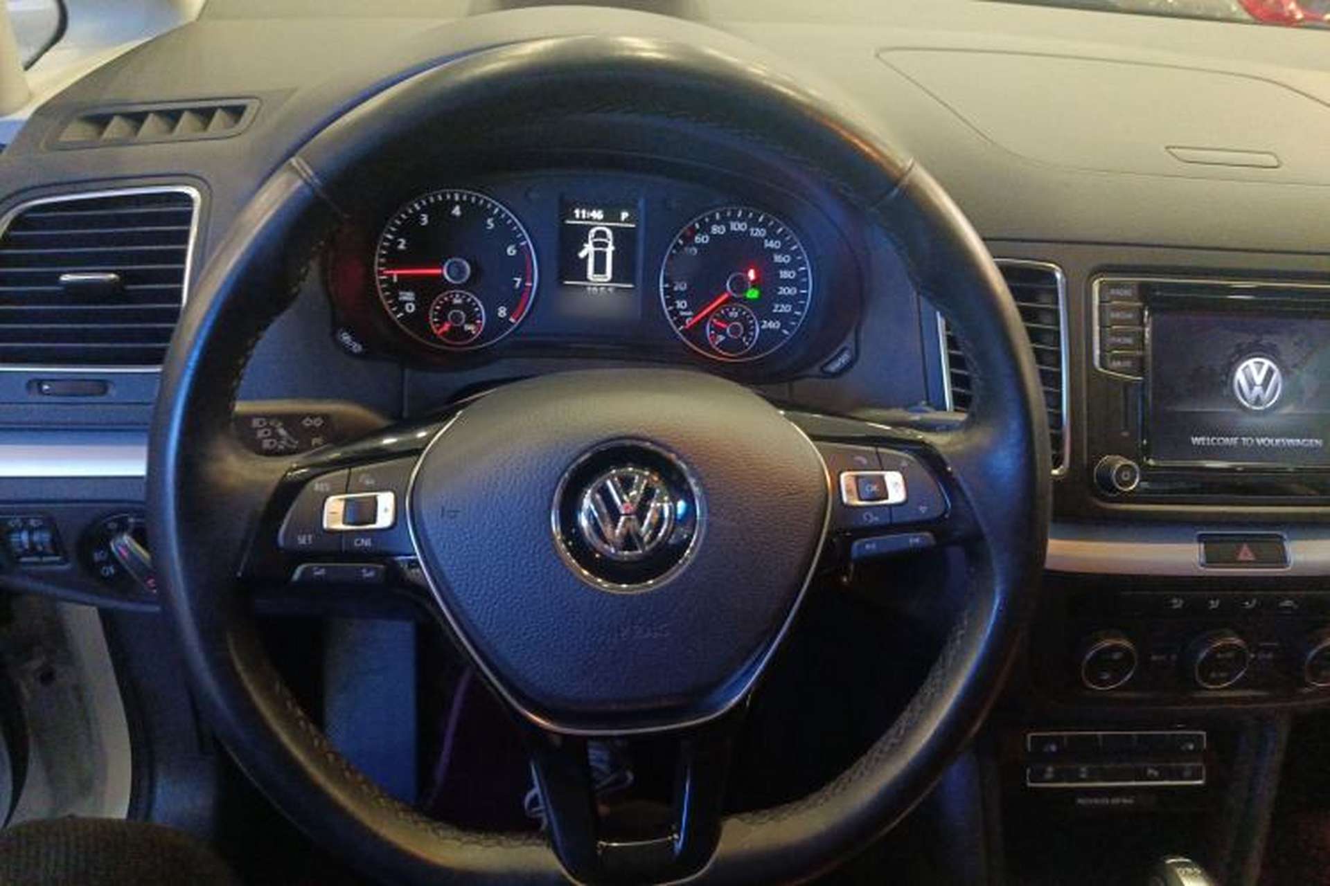 Used Volkswagen Sharan 2016 380TSI Comfort Edition 7-Seater Steering Wheel