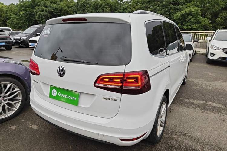 Used Volkswagen Sharan 2017 380TSI Comfort Edition 6-Seater Rear Right 45 Deg