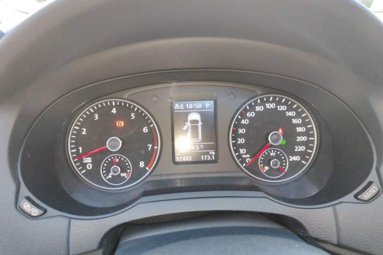 Used Volkswagen Sharan 2018 Revised Version 380TSI Comfort Edition 6-Seater Instrument Cluster