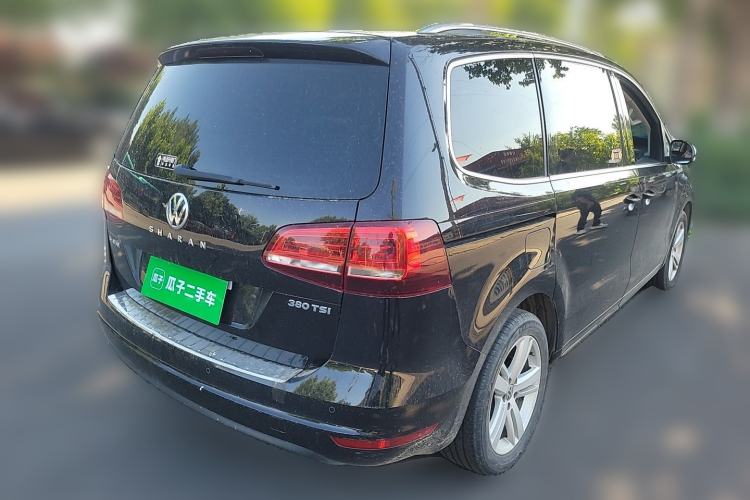 Used Volkswagen Sharan 2018 380TSI Comfort Edition 7-Seater Rear Right 45 Deg