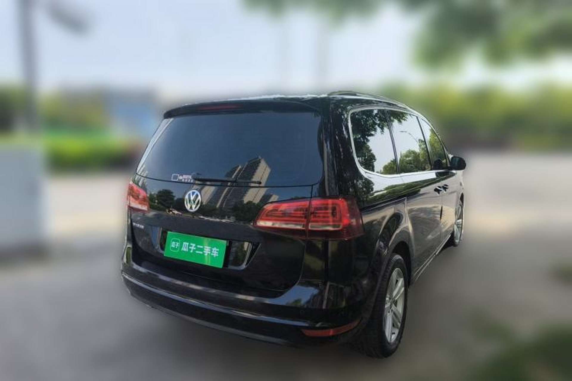 Used Volkswagen Sharan 2018 380TSI Enjoyment Edition Premium 7-Seater Rear Right 45 Deg