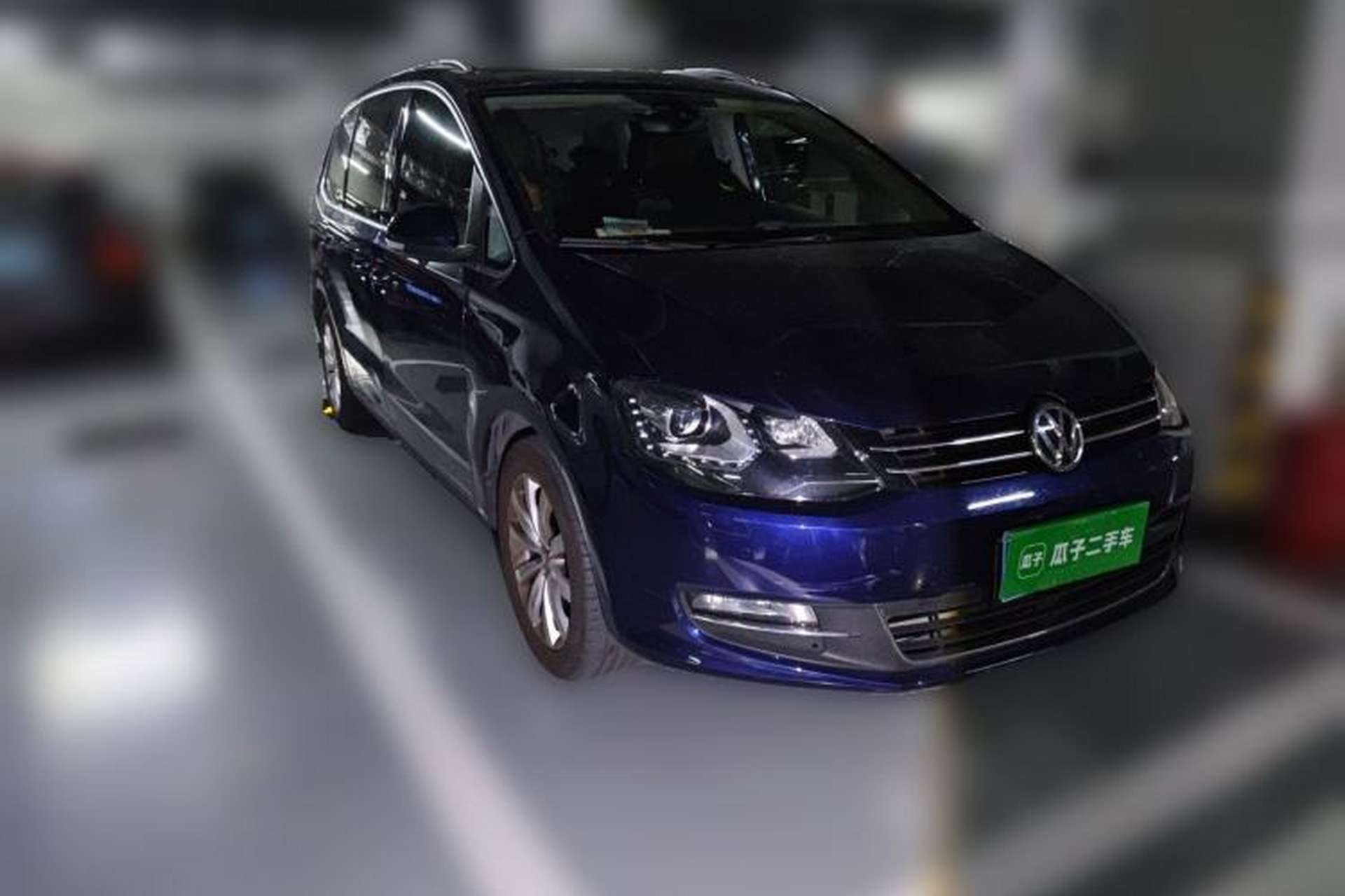 Used Volkswagen Sharan 2018 380TSI Enjoyment Edition Premium 7-Seater Front Right 45 Deg