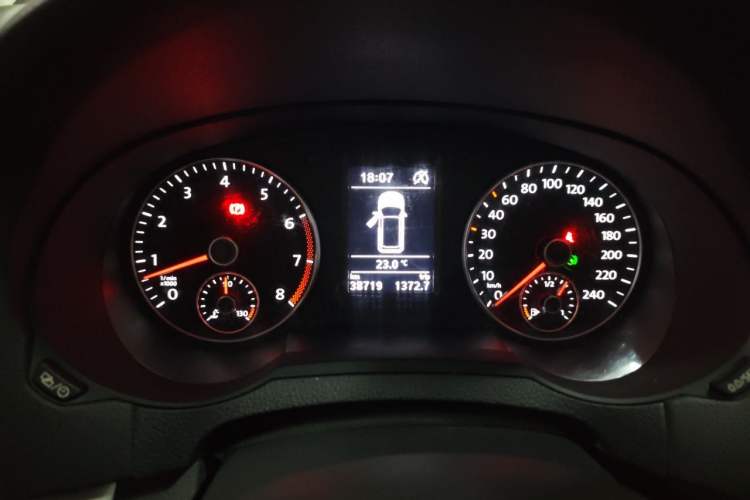 Used Volkswagen Sharan 2018 Revised Version 380TSI Comfort Edition 7-Seater Instrument Cluster