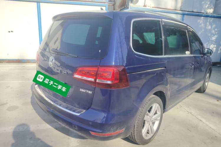 Used Volkswagen Sharan 2018 Revised Version 380TSI Comfort Edition 7-Seater Rear Right 45 Deg