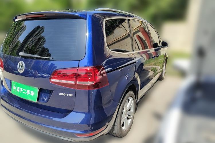 Used Volkswagen Sharan 2018 Revised Version 380TSI Comfort Edition 7-Seater Rear Right 45 Deg