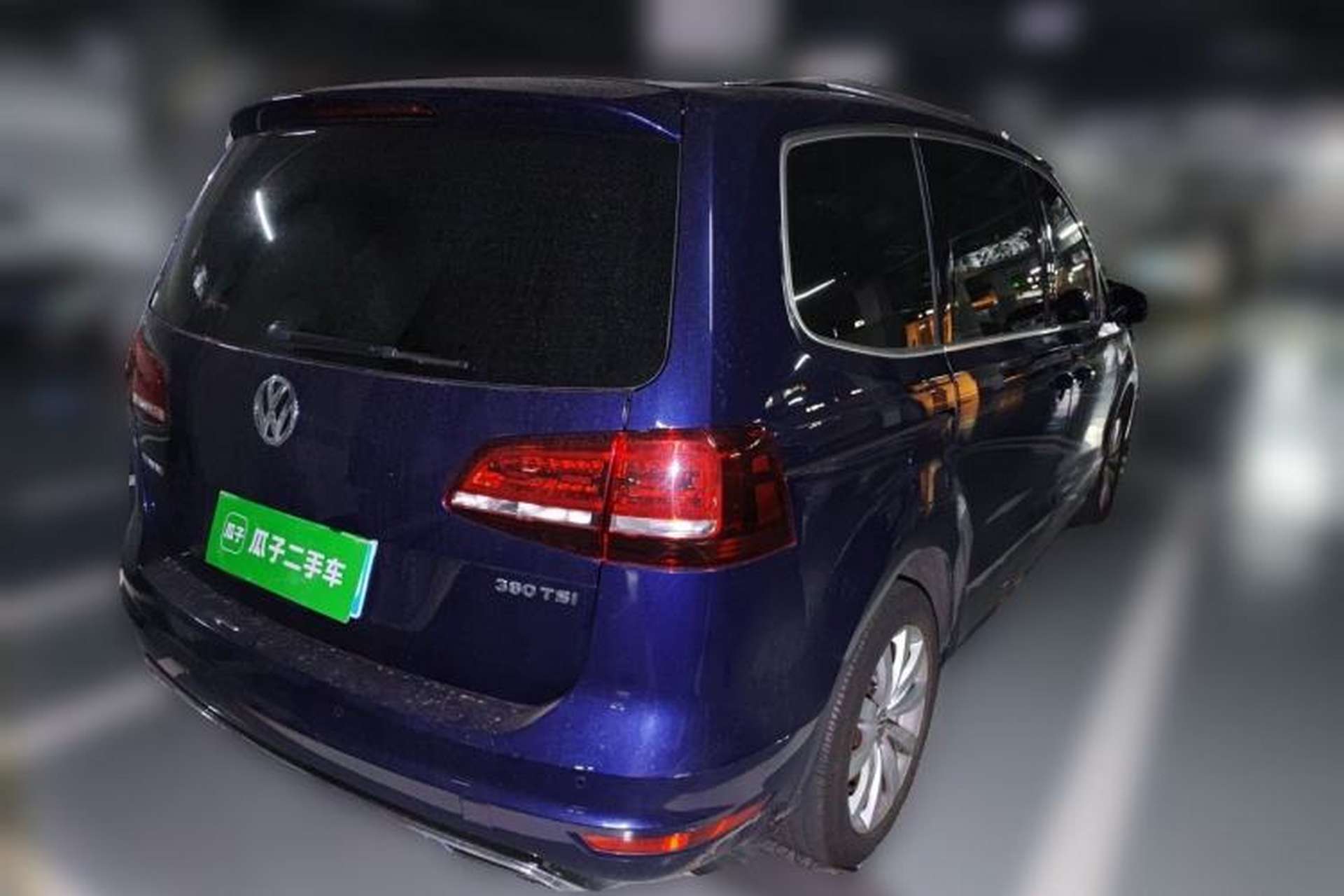 Used Volkswagen Sharan 2018 380TSI Enjoyment Edition Premium 7-Seater Rear Right 45 Deg