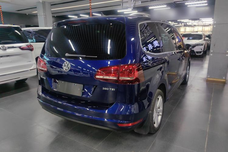 Used Volkswagen Sharan 2018 Revised Version 380TSI Comfort Edition 7-Seater Rear Right 45 Deg