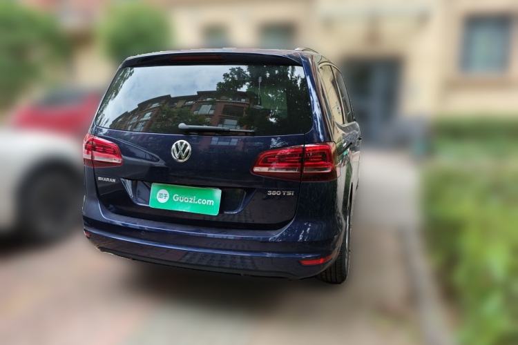 Used Volkswagen Sharan 2018 380TSI Comfort Edition 7-Seater Rear Right 45 Deg