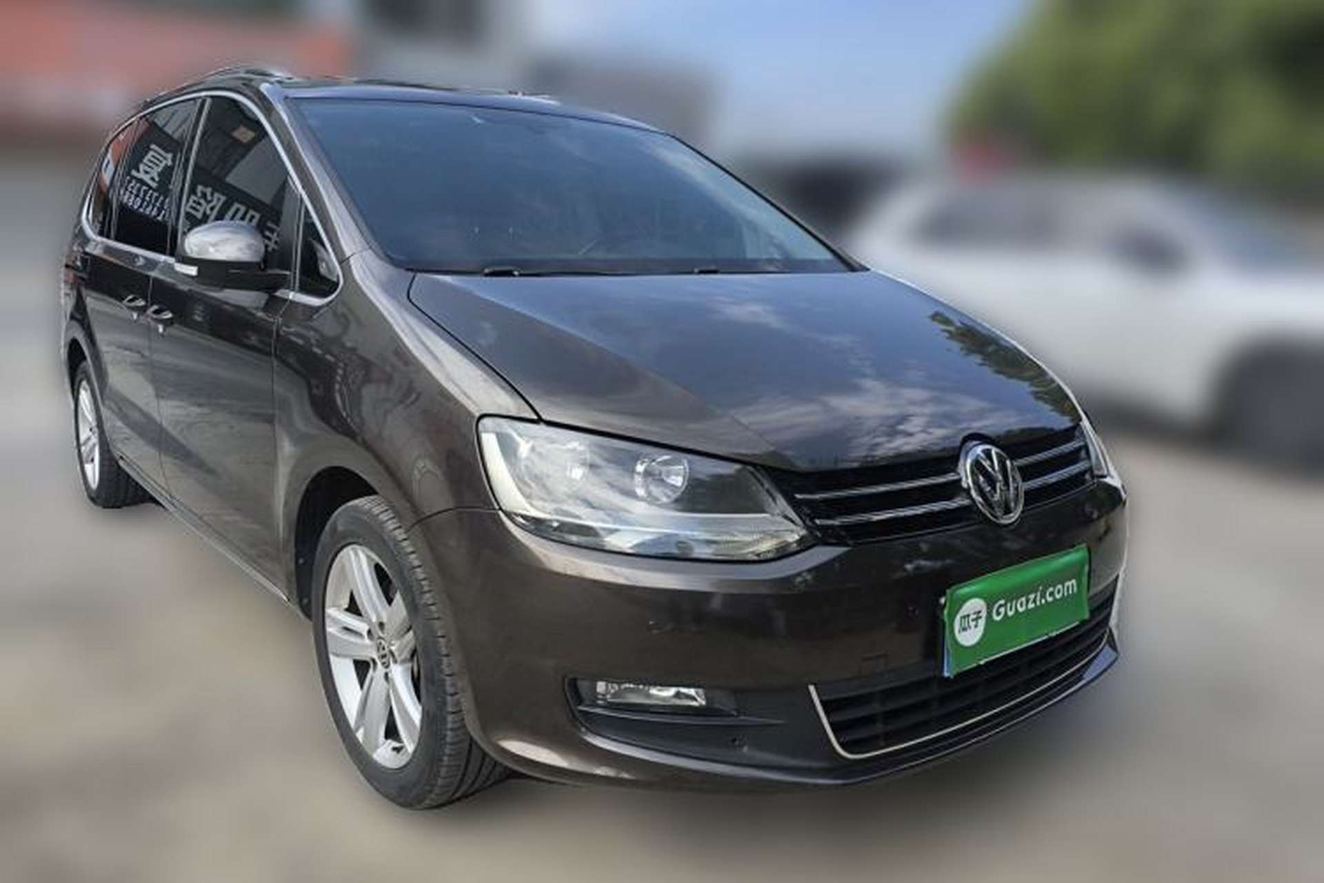 Used Volkswagen Sharan 2018 380TSI Comfort Edition 7-Seater Front Right 45 Deg
