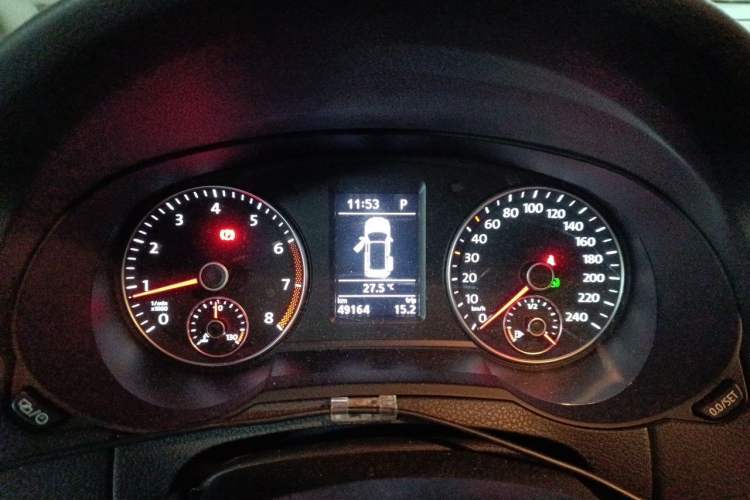Used Volkswagen Sharan 2018 380TSI Flagship Model 6-Seater Instrument Cluster