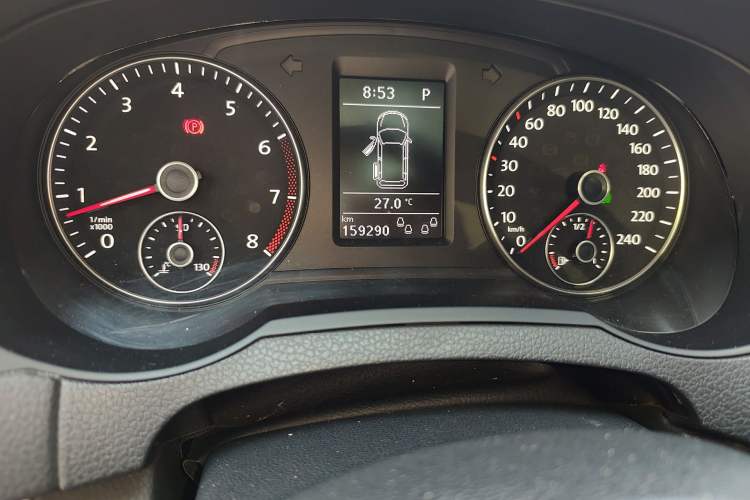 Used Volkswagen Sharan 2018 380TSI Comfort Edition 6-Seater Odometer Close Up