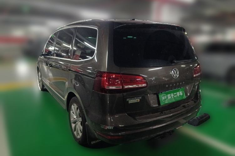 Used Volkswagen Sharan 2018 380TSI Flagship Model 6-Seater Rear Left 45 Deg