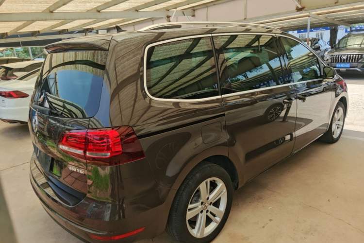 Used Volkswagen Sharan 2018 380TSI Comfort Edition 7-Seater Rear Right 45 Deg