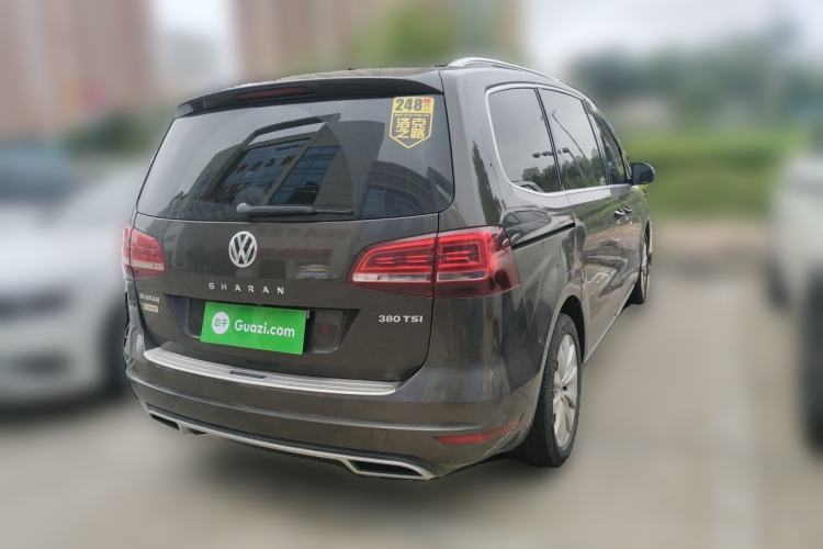 Used Volkswagen Sharan 2018 380TSI Luxury 7-Seater Rear Right 45 Deg