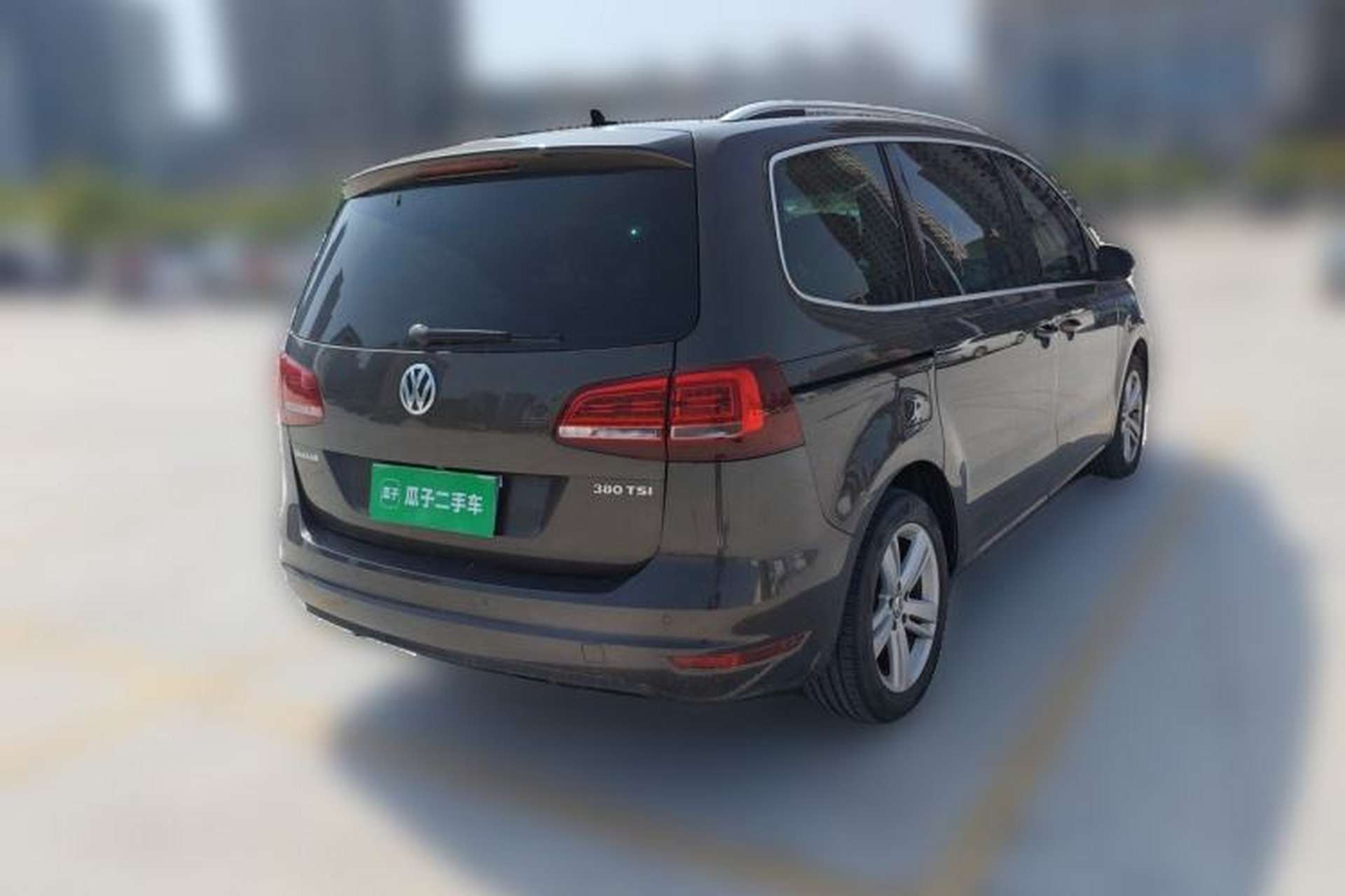 Used Volkswagen Sharan 2018 380TSI Comfort Edition 7-Seater Rear Right 45 Deg