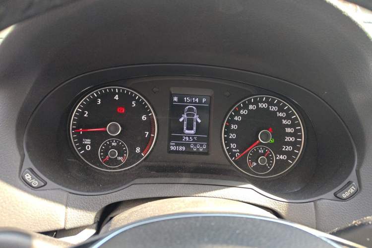 Used Volkswagen Sharan 2018 380TSI Enjoyment Edition Premium 7-Seater Instrument Cluster