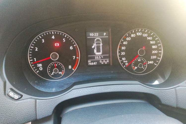 Used Volkswagen Sharan 2018 380TSI Comfort Edition 7-Seater Instrument Cluster