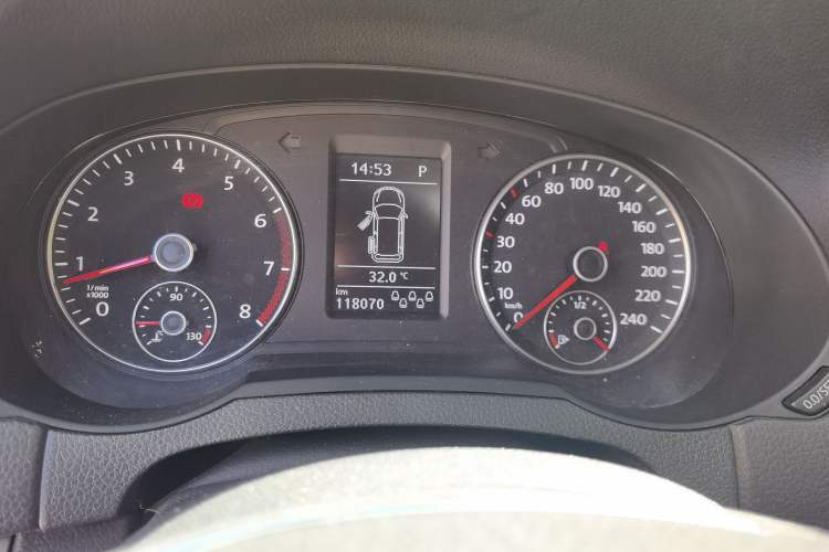 Used Volkswagen Sharan 2018 380TSI Comfort Edition 7-Seater Instrument Cluster