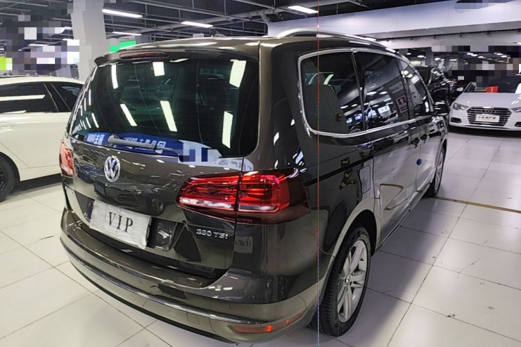 Used Volkswagen Sharan 2018 380TSI Comfort Edition 7-Seater Rear Right 45 Deg